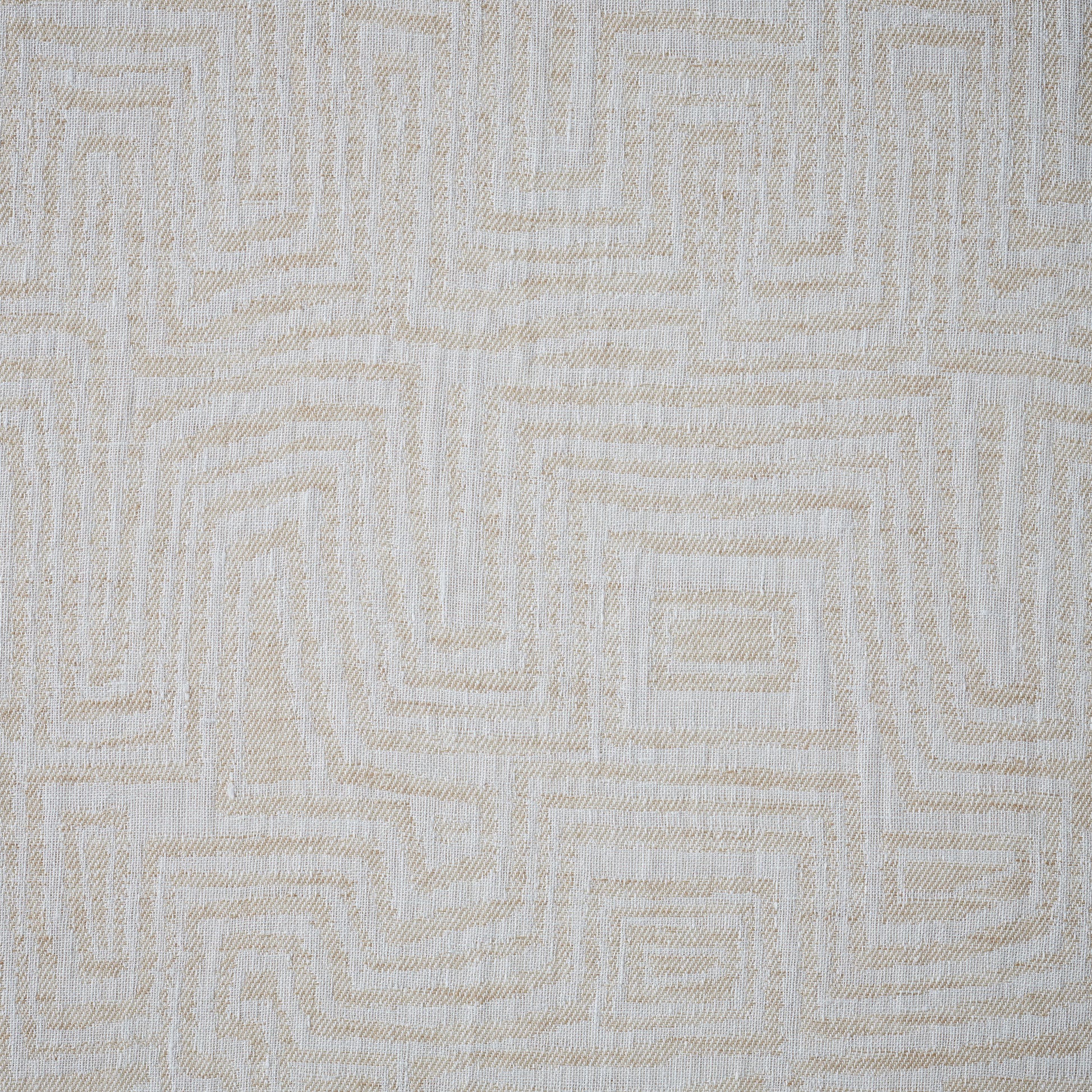 Textured fabric pattern with geometric design on a neutral background
