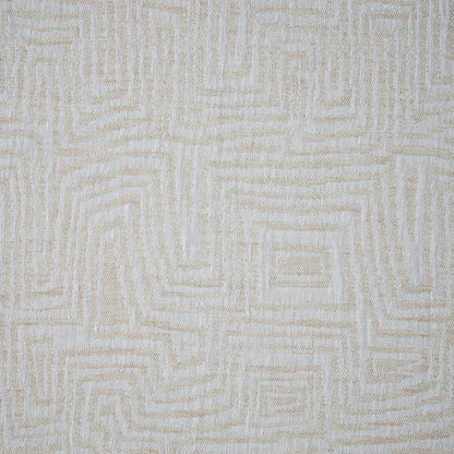 Textured fabric pattern with geometric design on a neutral background