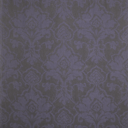 Patterned fabric swatch with a dark blue and gray design