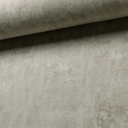Close-up of textured gray fabric with a slight sheen