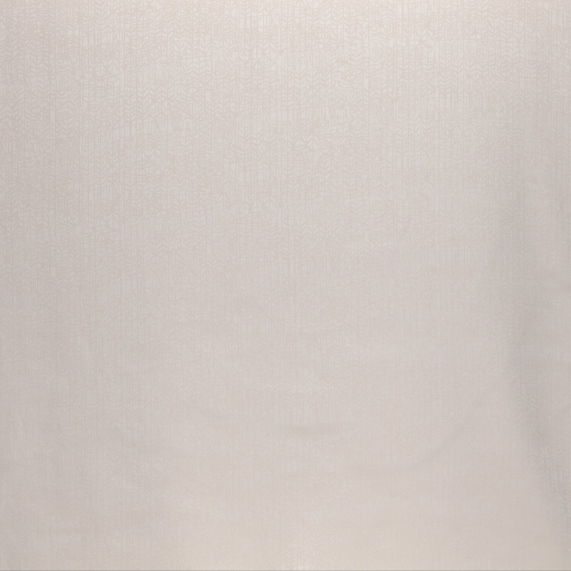 Beige roller blind on a white background